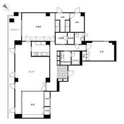 Le Jardin de 南円山の物件間取画像